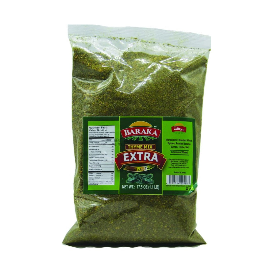 Baraka Thyme Zaatar Mix Extra 496 g - front of pack