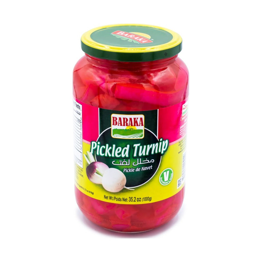 Baraka Turnip Sliced Pickles 1 kg - front of pack