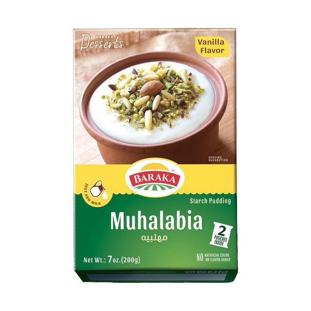 Baraka Vanilla Pudding Muhalabia 198 g - front of pack