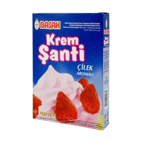 Başak Krem Şanti Çilek Aromalı strawberry whipped topping, 150 g box