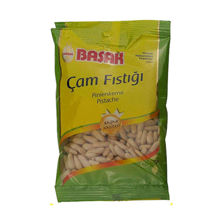 Başak Çam Fıstığı pine nuts, 20 g bag with clear window