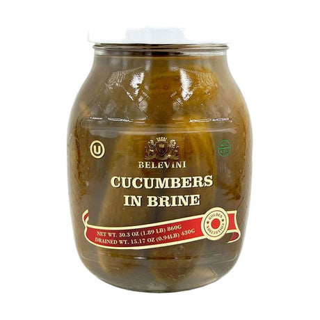 Belevini Cucumbers in Brine, 30.3 oz