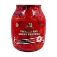 Belevini Pickled Red Sweet Peppers, 30 oz
