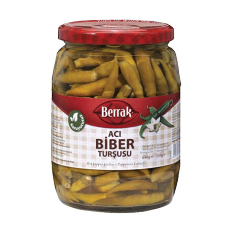 Berrak Hot Pepper Pickles, 720 g