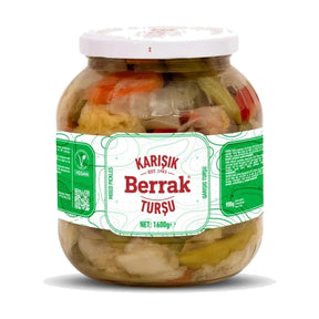 Berrak Mixed Pickles (Karışık Turşu), 1600 g