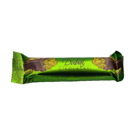 Beyoglu Dubai Cikolatasi, Milk Chocolate with Kadayif and Pistachio Cream, 35 g