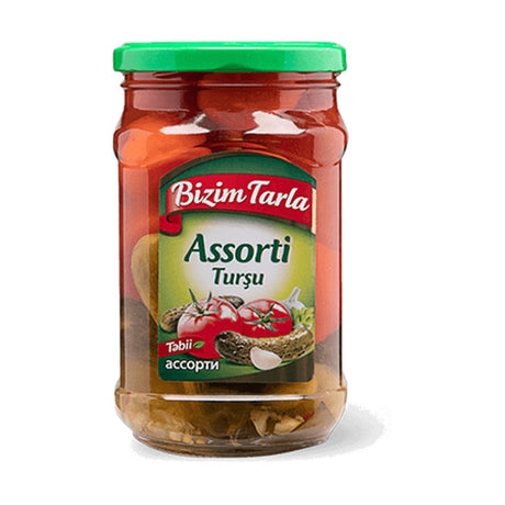 Bizim Tarla Asorti Tursusu (Assorted Pickles), 670 g
