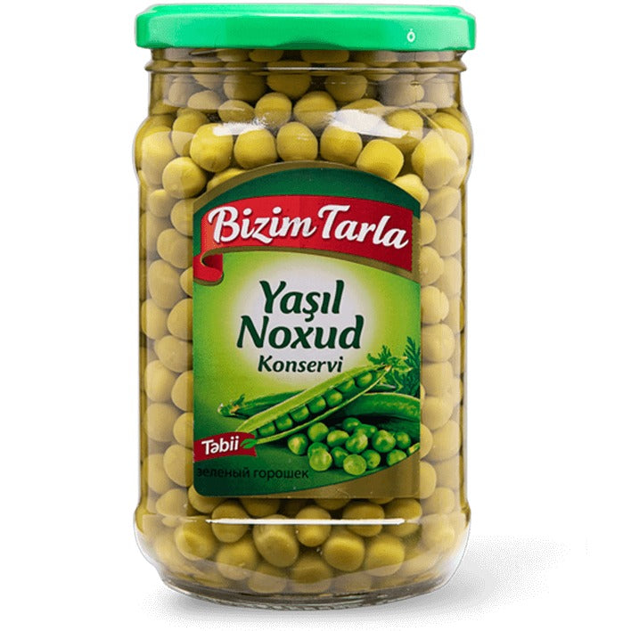 Bizim Tarla green peas, 660 g