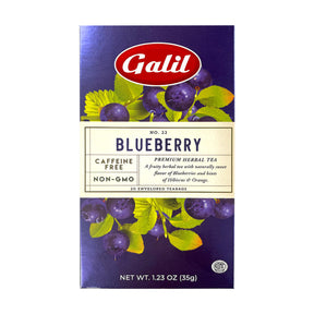 Galil Blueberry herbal tea, 1.23 oz