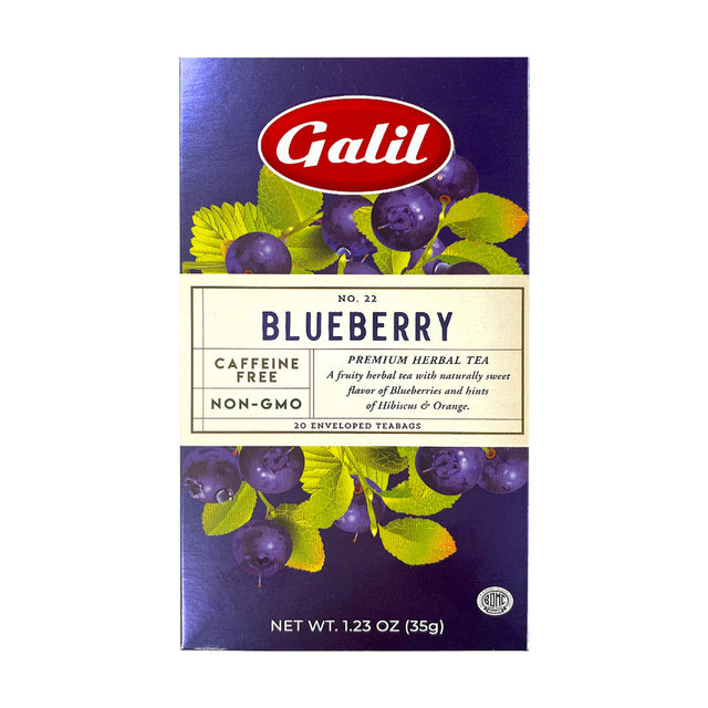 Galil Blueberry herbal tea, 1.23 oz
