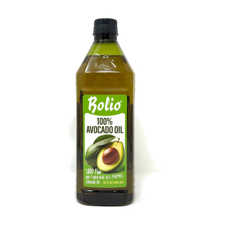 Bolio Avocado Oil Pet Bottle, Clean High-Heat Cooking Companion, 1 L