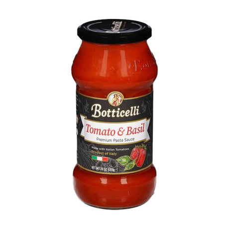 Botticelli Pasta Sauce, Tomato & Basil, 24 oz