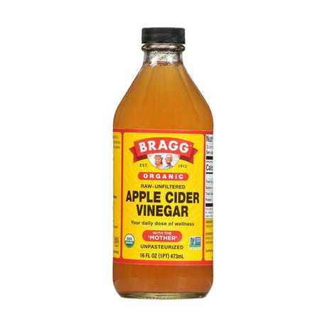 Bragg Apple Cider Vinegar, Organic, 16 fl oz