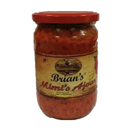 Brian's Mimis Ajvar Only Peppers Hot - 20 oz