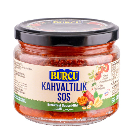 Burcu Kahvaltılık Sos Breakfast Sauce Mild 320 g - front of pack