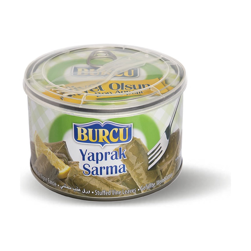 Burcu Yaprak Sarma stuffed vine leaves, 400 g can
