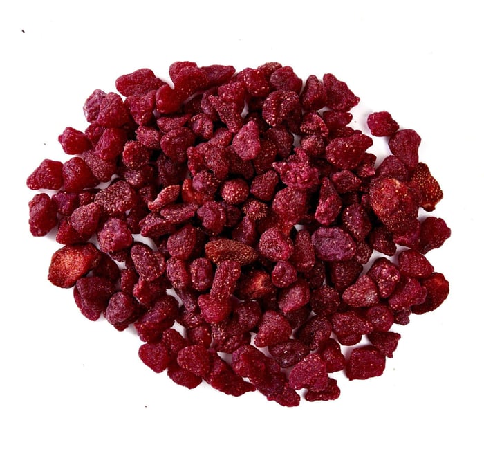 Premium Natural Dried Strawberry Slices