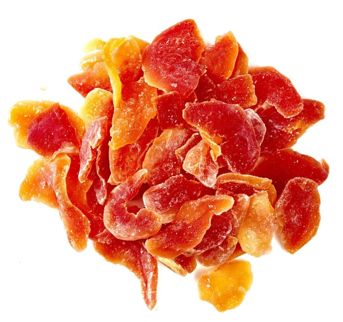 Premium Exotic Dried Papaya Slices
