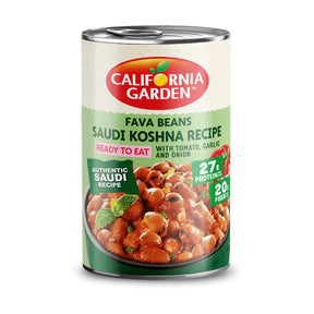 California Garden Fava Beans Saudi Koshna Recipe, 450 g