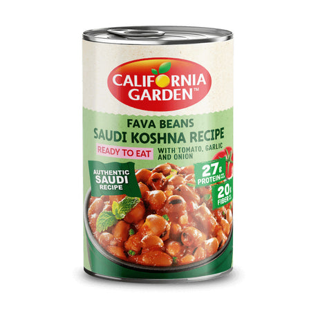 California Garden Fava Beans Saudi Koshna Recipe, 450 g