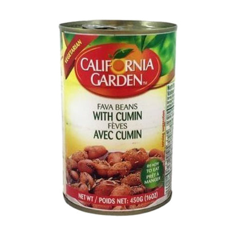 California Garden Fava Beans with Cumin, 400 g