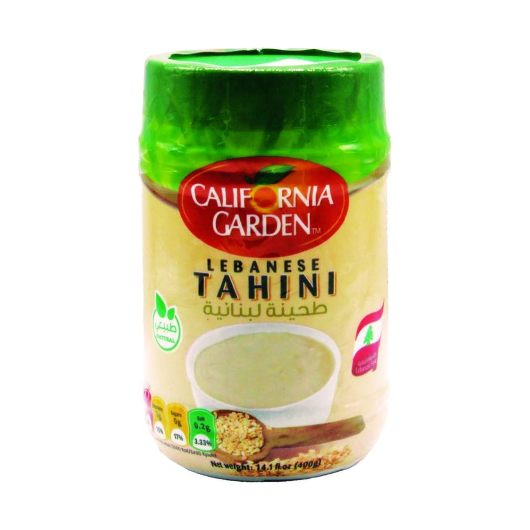 California Garden Tahini All Natural 400 g - front of pack