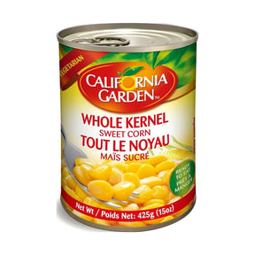 California Garden Whole Kernel Sweet Corn 425 g - front of pack