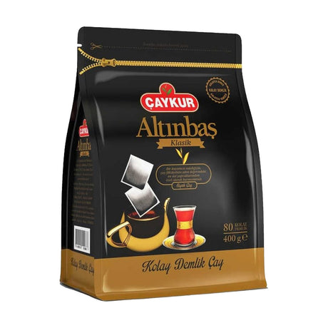 Çaykur Altınbaş Klasik Kolay Demlik Çay black tea, 80 teapot bags, 400 g black pouch