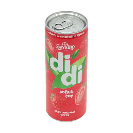 Çaykur Didi Soğuk Çay strawberry iced tea, 250 ml red can