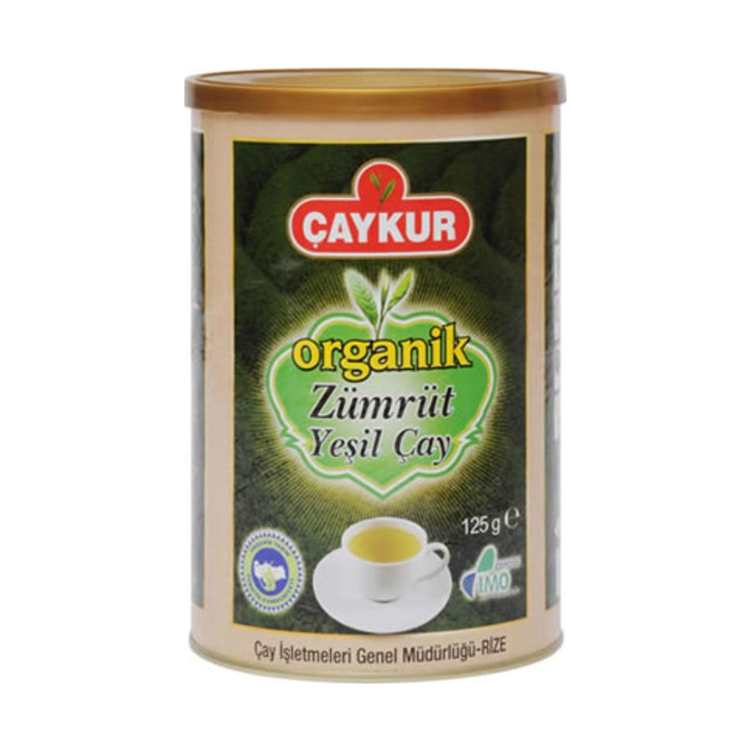 Çaykur Organic Zumrut Green Tea 125 g - front of pack
