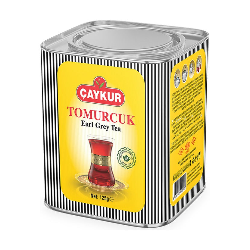 Caykur Tomurcuk Earl Grey tea, 125 g tin