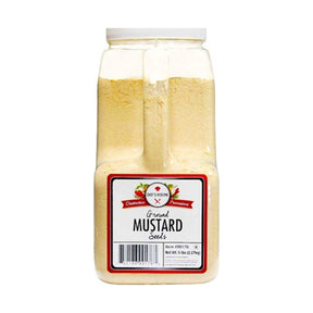Chef's Reserve Ground Mustard Seeds 2.27 kg - front of pack