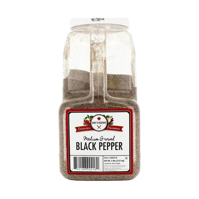 Chef's Reserve Medium Black Pepper 2.27 kg - front of pack
