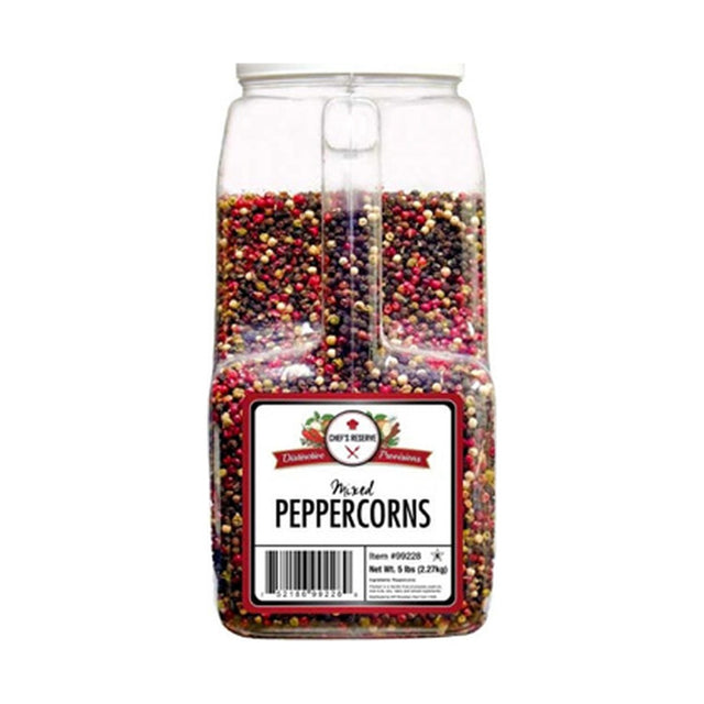 Chef's Reserve Mixed Peppercorns 2.27 kg - front of pack