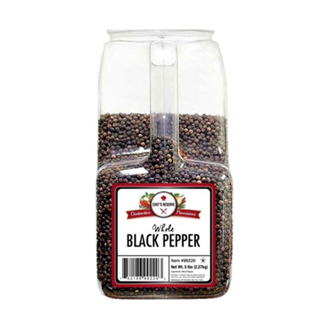Chef's Reserve Whole Black Pepper 2.27 kg - front of pack