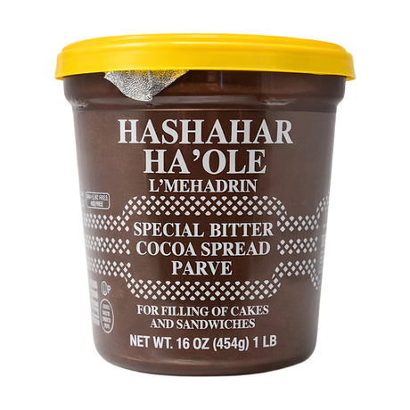Hashahar Non-Dairy Chocolate Spread, Parve, 16 oz