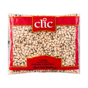 Clic Black Eye Peas 454 g - front of pack