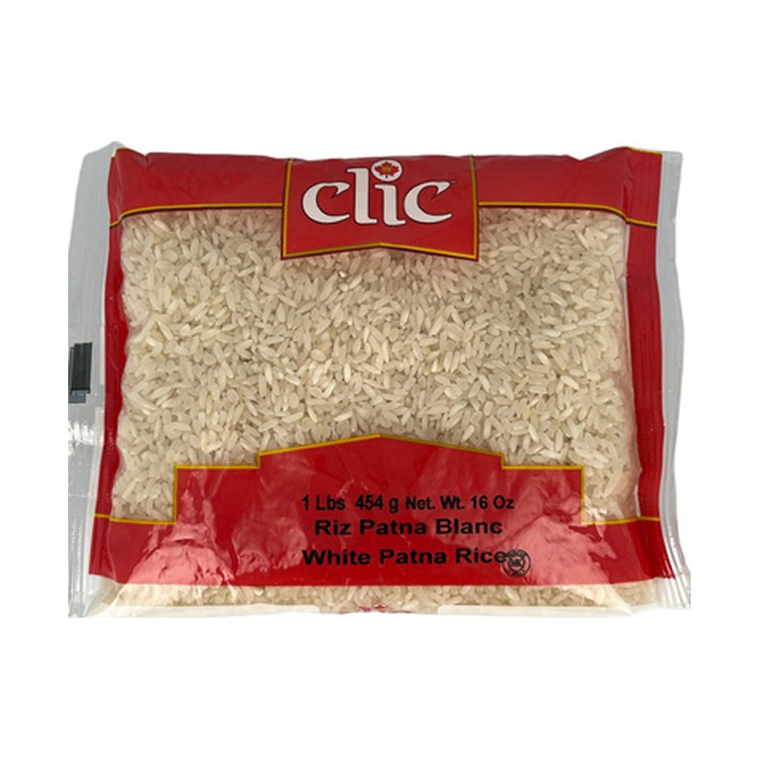 Clic Long Grain White Rice 454 g - front of pack