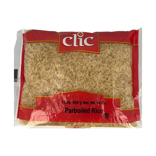 Clic Parboiled Rice 454 g - front of pack