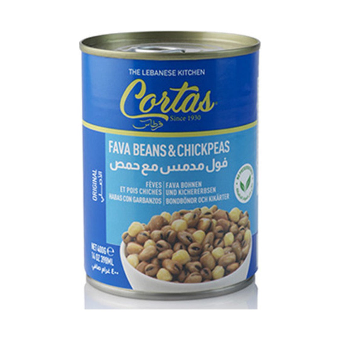 Cortas Chick Peas and Foul Medumas Mix 396 g - front of pack