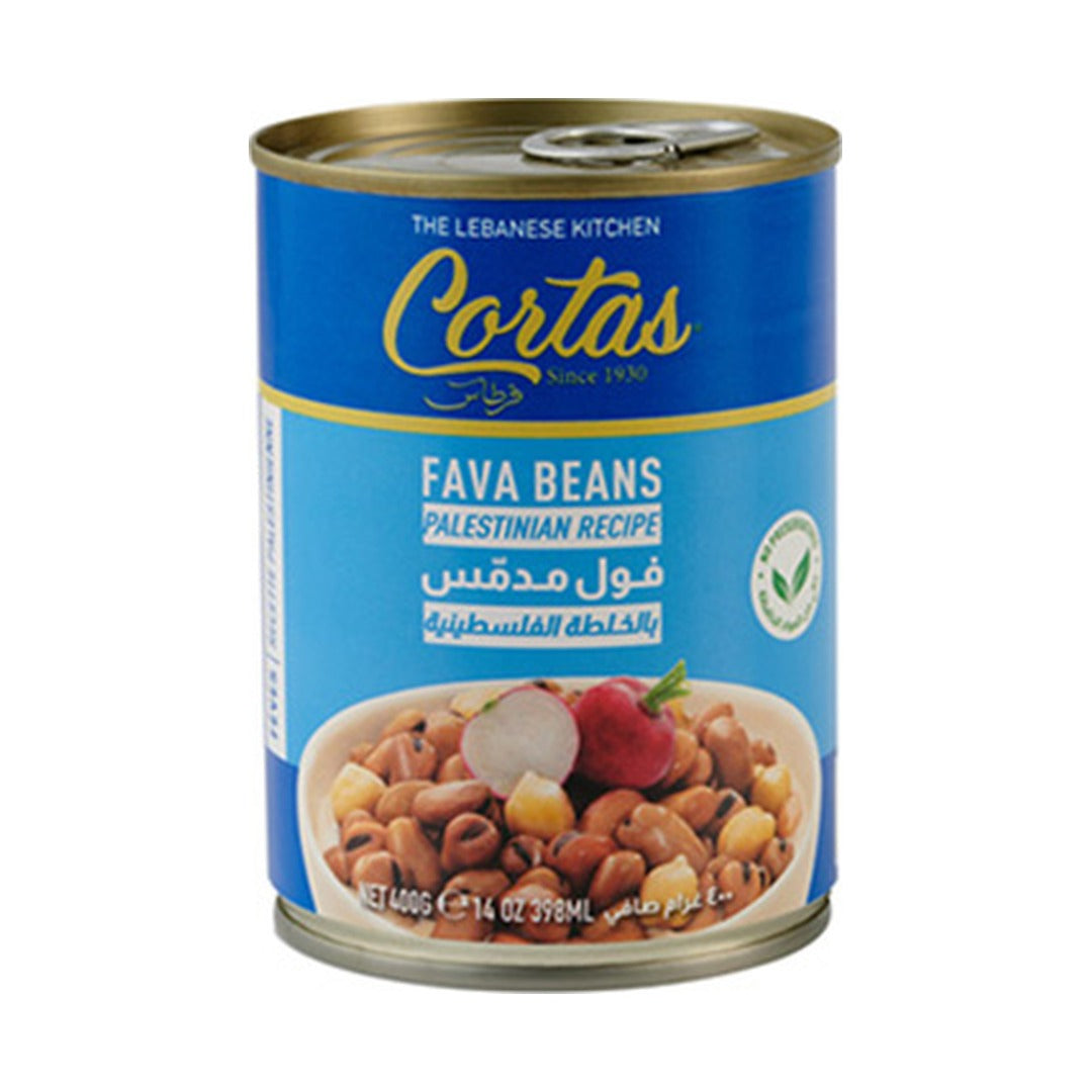 Cortas Fava Beans Palestinian Recipe 396 g - front of pack
