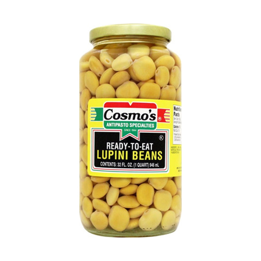 Cosmo's Lupini Beans 907 g - front of pack