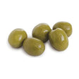 Cracked green olives