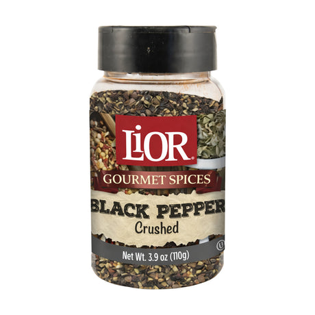 LiOR Crushed Black Pepper, 3.9 oz