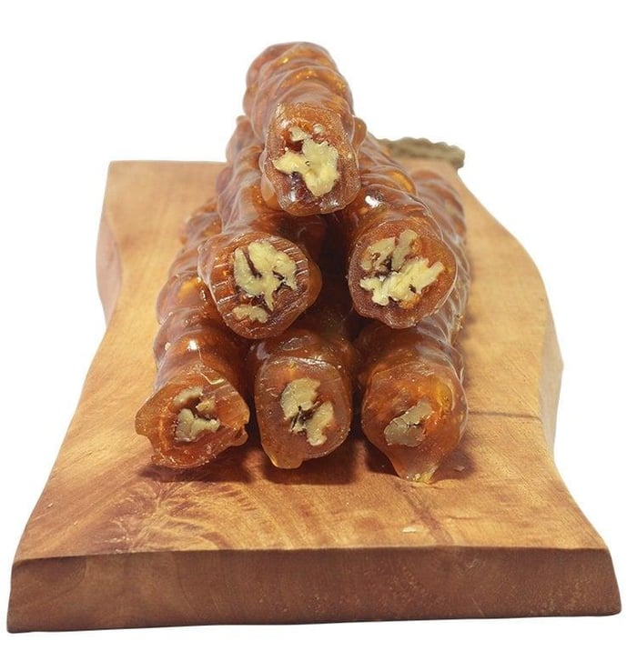Traditional Turkish Walnut Dessert Rolls