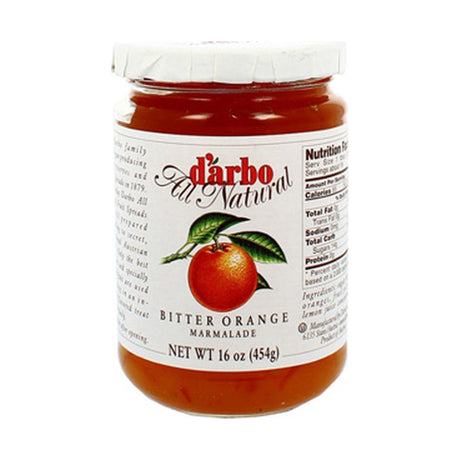 D'Arbo Orange Fruit Spread 454 g - front of pack