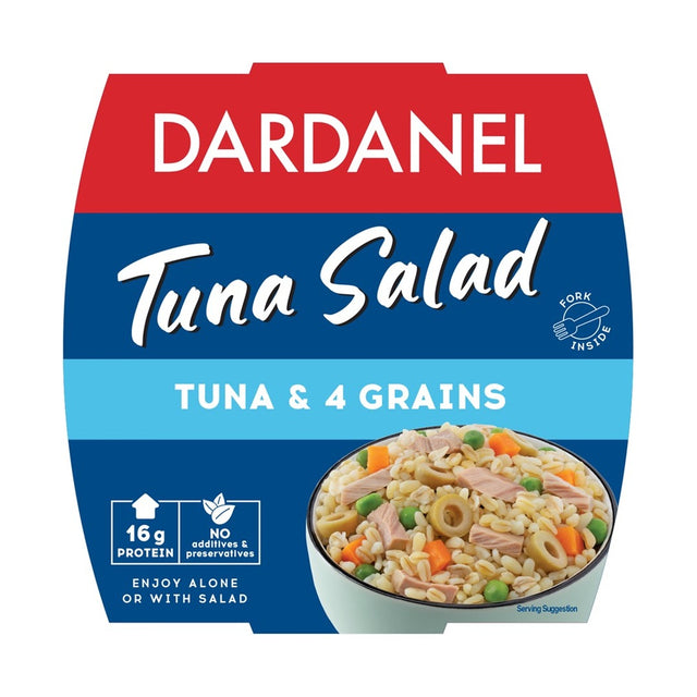 Dardanel Tuna Salad Tuna & Grains 160 g - front of pack