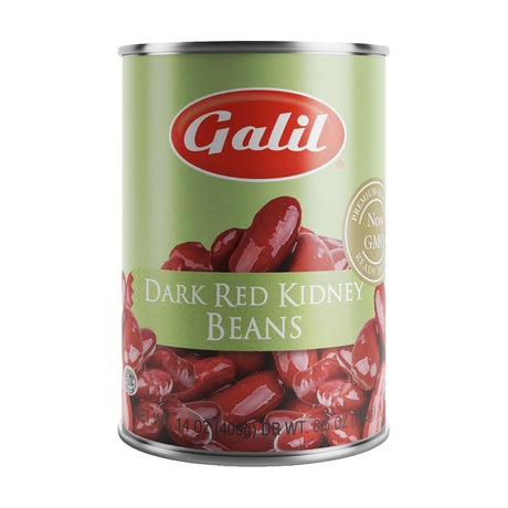 Galil Dark red kidney beans, 14 oz