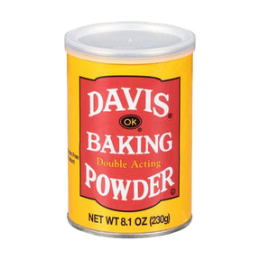 Davis Baking Powder, Double Acting, 8.1 oz