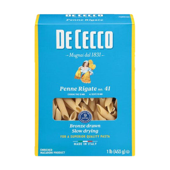 De Cecco Penne Rigate, No. 41, 1 lb
